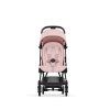 Cybex COYA s matt black podvozkom, peach pink