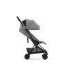 Cybex COYA s matt black podvozkom, mirage grey