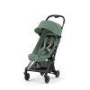 Cybex COYA s matt black podvozkom, leaf green