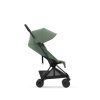 Cybex COYA s matt black podvozkom, leaf green