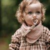BIBS Bandana slintacikPaci Braid klip blushdarkoak
