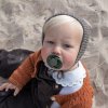 BIBS De Lux cumlíky zo silikónu 2ks - one size,Ivory / Blush