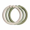 BIBS LOOPS KRUZKY Vanilla Sage Olive