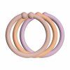BIBS LOOPS KRUZKY Blush Peach DuskyLilac