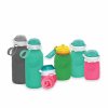 Squeasy Gear silikónová fľaša 480ml,ružová