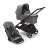 Bugaboo Dragonfly slnečná strieška Sun canopy, GREY MELANGE - 8
