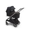 Bugaboo Dragonfly strieška breezy sun canopy, MIDNIGHT BLACK - 3
