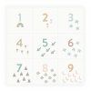 PlayandGo EEVAA numbers foam playmat front puzzle
