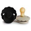 twopack JetBlack Cream Daisy rubber 0 6