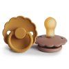 twopack HoneyGold RoseGold Daisy rubber 0 6