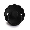 Front JET BLACK DAISY silicone