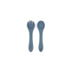 spoon fork set smokey blue