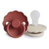 twopack Baked ClayCream Daisy Silicone 0 6