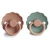twopack RoseGoldWillow ff daisy silicone