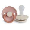 twopack BiscuitCream Daisy Silicone 6 18