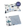 Bomimi Obliečky 120x90 (perinka + vankúšik) AUTA, MODRÁ