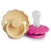 Pale DaffodilFuchsia Daisy twopack silicone 6 18 p