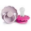 Soft LilacFuchsia Daisy twopack silicone 0 6 p