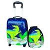 KFBH1255B detsky cestovni kufr a batuzek dinosaurus 29l