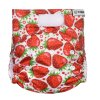 T-TOMI Nohavičková plienka AIO - prebaľovací set suchý zips Strawberries