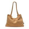 shopper bag teddy brown