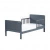 Detská posteľ so zábranou Drewex Olek 140x70 cm grafit - 53141