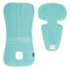 Priedušná podložka do autosedačky Breeze sk. 2/3, Aquatic Green