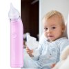 NOVAMA Pingo Spark Pastel Pink Nosová odsávačka s osvetlenou špičkou, ružová