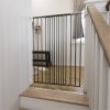 DogSpace Charlie extra vysoká predlžovacia brána 62-107cm, skrutkovacia, kov čierna