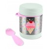 SKIP HOP Spark Style Termoska na jedlo s lyžičkou/vidličkou Zmrzlina 325 ml, 3r+