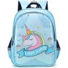 Školský batoh Unicorn modrý