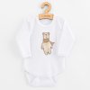 Dojčenské body s dlhým rukávom New Baby Polar Bear, 80 (9-12m) - 53295
