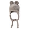 T-TOMI Cap TEDDY Grey (0-3 mesiace)
