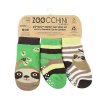 122-018-007 Zoocchini Set 3ks protišmykové ponožky Leňochod