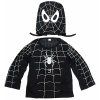 OPBH1421D detsky kostym spiderman cerny 122 134 L