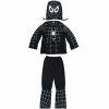 OPBH1421C detsky kostym spiderman cerny 122 134 L