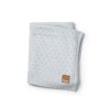 ed ss24 Pointelle Blanket Bermuda Blue