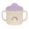 LÄSSIG Sippy Cup PP/Cellulose Happy Rascals Heart lavender