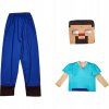 OPBH1502C detsky kostym minecraft steve 104 116 S