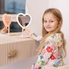 Kozmetické zrkadlo GIOperfect Pink Heart