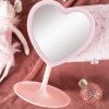 Kozmetické zrkadlo GIOperfect Pink Heart