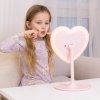 Kozmetické zrkadlo GIOperfect Pink Heart