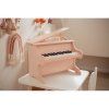 label label drevene piano pink