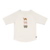 LÄSSIG Short Sleeve Rashguard 2024 camel nature 19-24 mon.