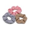 T-TOMI BIO Mušelínové scrunchies Perfect neutrals