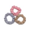 T-TOMI BIO Mušelínové scrunchies Perfect neutrals mini