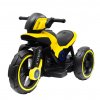 Detská elektrická motorka Baby Mix POLICE žltá - 44994