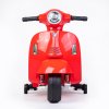 Detská elektrická motorka Baby Mix Vespa červená - 55728