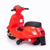 Detská elektrická motorka Baby Mix Vespa červená - 55728