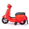 Detská elektrická motorka Baby Mix Vespa červená - 55728